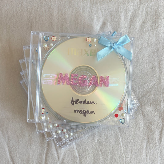 megan Signed and Hand-Decorated CD